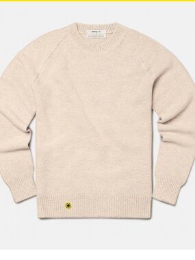 Sheep INC The Unisex Crewneck Ultra fine Merino Wool Sweater In Size 2/M